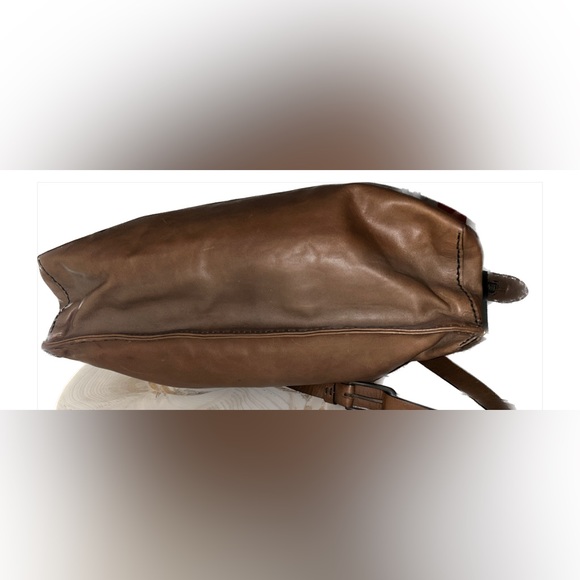 Johnny Farrah leather crossbody briefcase - Picture 3 of 11